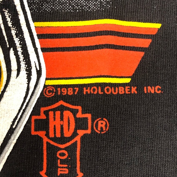 Vintage Harley-Davidson short sleeve shirt - Picture 5 of 5